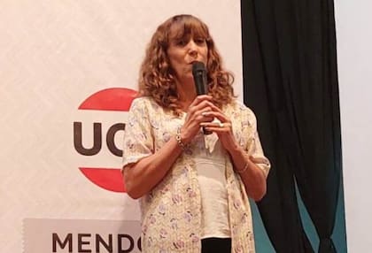 Silvia Cornejo, hermana del gobernador radical.