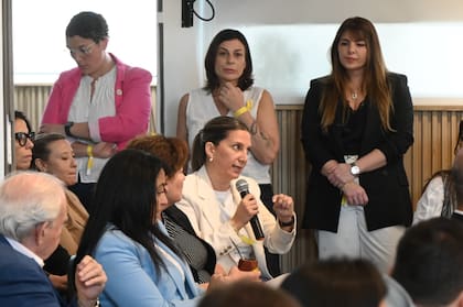 Silvia Lospennato, diputada nacional y legisladora porteña electa, en la reunión del Consejo Nacional de Pro