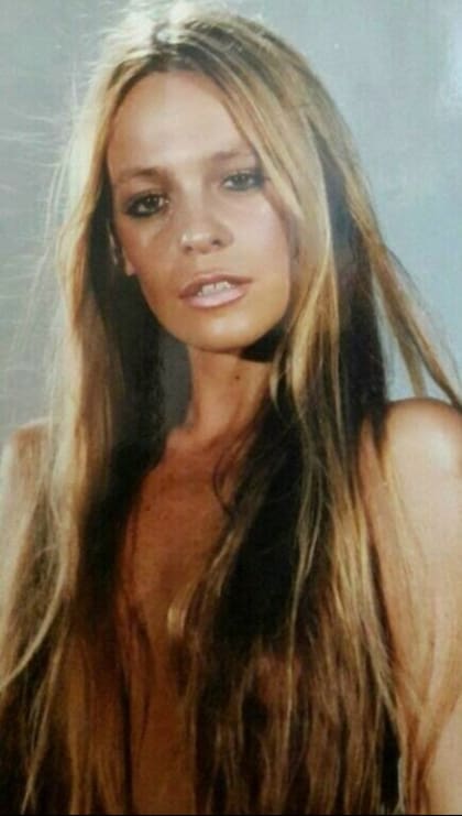 Silvia Süller, imponente, en su juventud