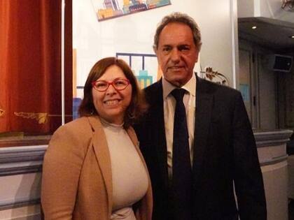 Silvina Batakis y Daniel Scioli