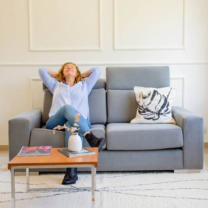 Silvina C. creó su marca de muebles buscando diseño funcional y cómodo a la vez.