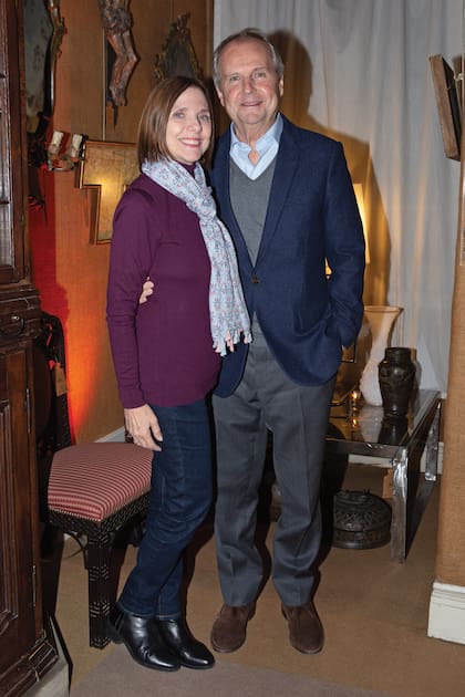 Silvina Chediek y su flamante marido, Jorge Molinari Walker. Se casaron en abril, después de seis años de relación.