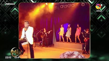 Silvina Escudero fue corista y bailarina del Puma durante una gira por Argentina