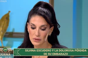 El llanto de Silvina Escudero cuando Mirtha Legrand le preguntó por el embarazo que perdió