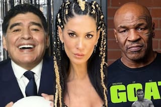 Silvina Escudero recordó el día que Maradona intervino cuando Tyson tuvo una inapropiada actitud con ella