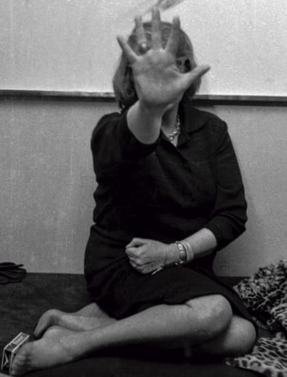 Silvina Ocampo retratada por Alicia D'Amico