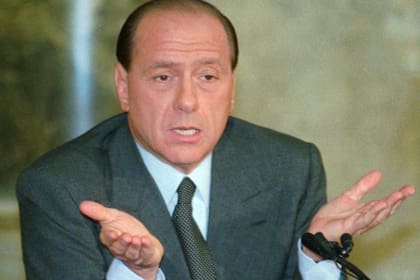 Silvio Berlusconi, en 1998; el por entonces presidente de Milan participó de la creación del G-14