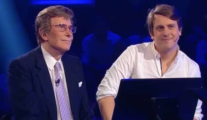 Silvio junto a su hijo Christian (Captura: Telefe)
