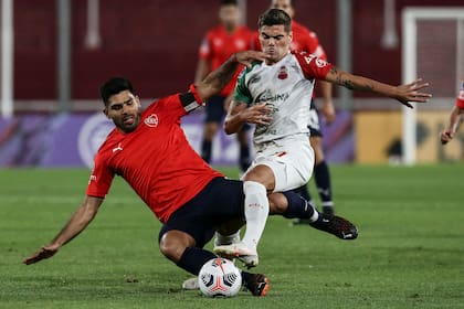 Silvio Romero luchó más de lo que brilló, hasta ahora, en Independiente (Photo by ALEJANDRO PAGNI / AFP)