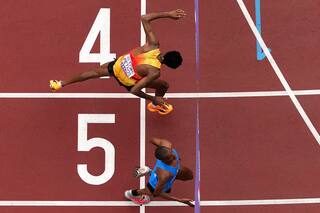 La maratón más peleada de la historia en un Mundial de atletismo: se definió por "photo finish"