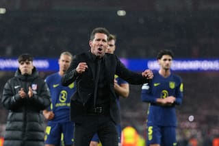Simeone, orgulloso y en 'paz' tras otro naufragio del Atlético en la Liga de Campeones