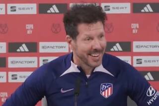 La respuesta de Simeone que hizo reír a los periodistas antes del partido decisivo que le espera a su equipo