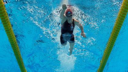 Simmonds, en la pileta de Río