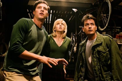 Simon Rex, Anna Faris y Charlie Sheen, protagonistas de la tercera entrega de Scary Movie