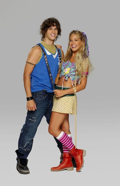 Simón y Valeria en Casi Ángeles (Foto: Pinterest)