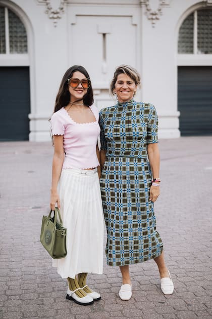 Simona Álvarez y María Freytes