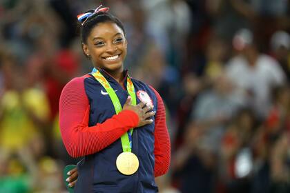 Simone Biles es la gimnasta más condecorada de la historia