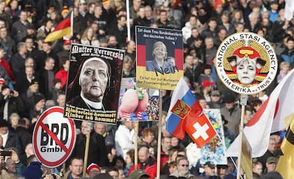 Marcha en Alemania contra la "islamización" de Occidente