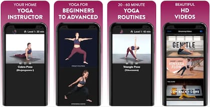Simply Yoga es la aplicación más utilizada para hacer Yoga en casa