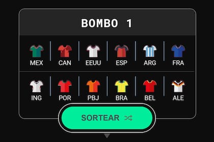 Simulador del Sorteo del Mundial 2026