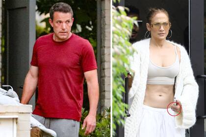 Sin anillo Ben Affleck no estuvo en la fiesta de cumpleaños de Lopez y se quedó con su hija Violet el sábado en la noche; mientras la cantante sigue llevando su alianza de matrimonio