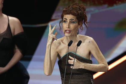 "Sin comunicación somos muebles, no hay respeto. Sin respeto somos un fracaso cultural como sociedad. Ningún ser humano es invisible", apuntó la española Miriam Garlo premiada por su actuación en Sorda