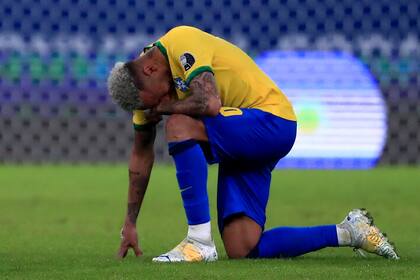 Sin consuelo: el lamento de Neymar