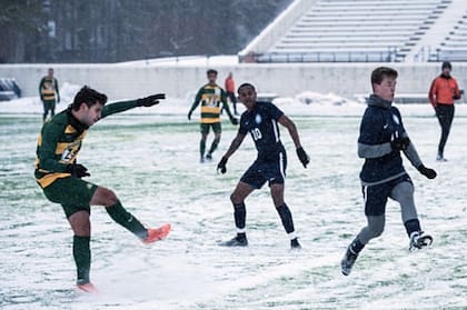 Sin importar el clima, siempre hay entrenamiento.