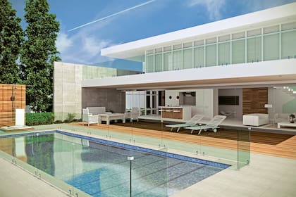 Sin interrumpir las visuales el modelo de soportes rectangulares de Kalender puede realizarse también en medidas especiales.