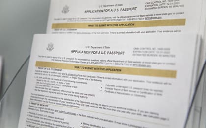 Sin la documentación y las tarifas correctas, no se podrá procesar la solicitud de un pasaporte