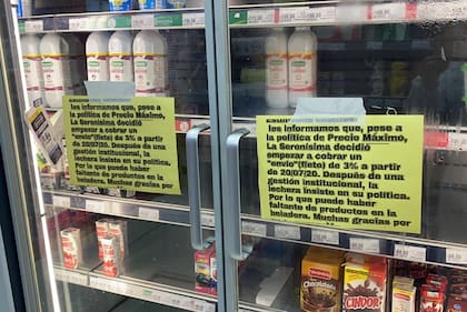 Los autoservicios chinos se quejan de que La Serenísima les aplicó un aumento del 3% en concepto de flete