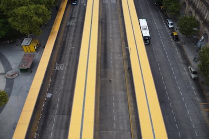 Sin movimiento en la zona de Once