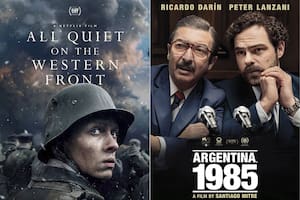 Sin novedad en el frente vs. Argentina, 1985: los increíbles niveles de audiencia en cine y streaming