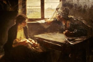 ¿Qué pintor argentino es conocido por su obra "Sin pan y sin trabajo"?