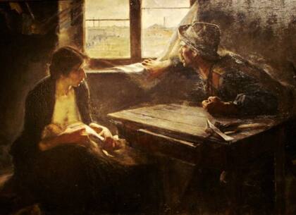 Sin pan y sin trabajo, Ernesto de la Cárcova