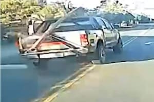 Hacía maniobras peligrosas sin patente en la ruta 11 y le quitaron la licencia de conducir