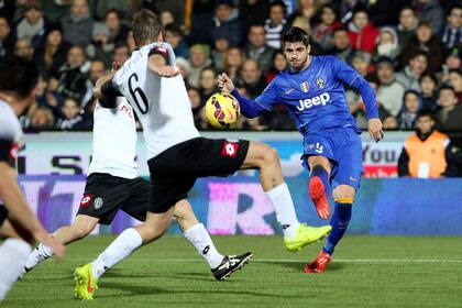Sin Tevez, Juventus empató en Cesena