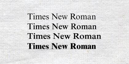 Sin Times New Roman ni Arial en Rusia.