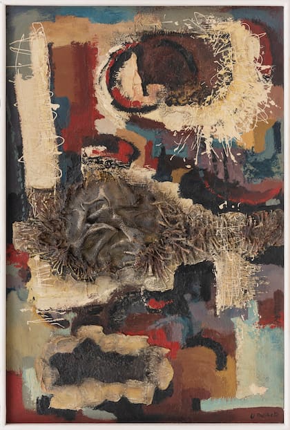 "Sin título" (1961), de Juan Del Prete, vendida por 85.000 dólares en Roldán