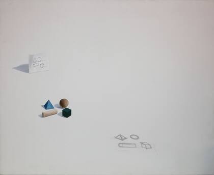 Sin título (1979), de Liliana Porter, una de las obras donadas al MNBA