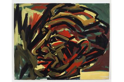 "Sin Título" (1984), de Luis Frangella. Galería Cosmocosa, sección Cabinet GNV Group