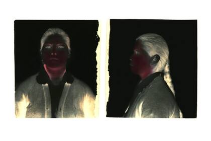 Sin título, de la serie Bajo el sol negro (1991-1993), obra de Milagros de la Torre vendida por Rolf Art al Malba