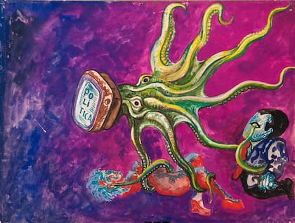 Sin título, s/f, pintura s/papel