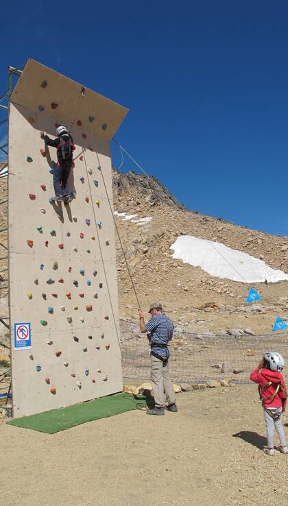 Sin vértigo en la palestra del Catedral