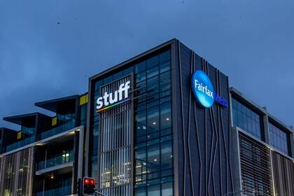 La sede de Stuff en Auckland, Nueva Zelanda