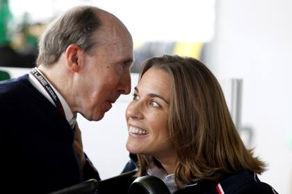 Frank Williams y su hija Claire dejaron el legado de su escudería a un grupo empresario