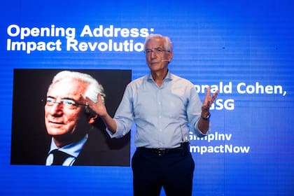 Ronald Cohen, uno de los referentes globales del Mercado de Capitales y presidente de Global Steering Group for Impact Investment (GSG)
