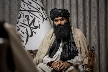 Sirajuddin Haqqani, miembro del gobierno talibán de Afganistán, en Kabul, Afganistán, el 15 de marzo de 2024
