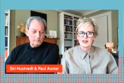 Siri Hustvedt y Paul Auster cerraron el Filba 2021 con una charla conjunta por Zoom