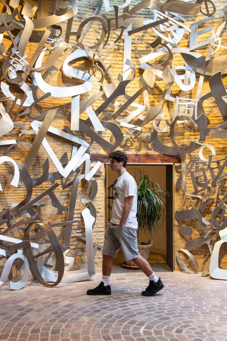 Site-specific Jaume Plensa, en el Centro de Arte Hortensia Herrero
